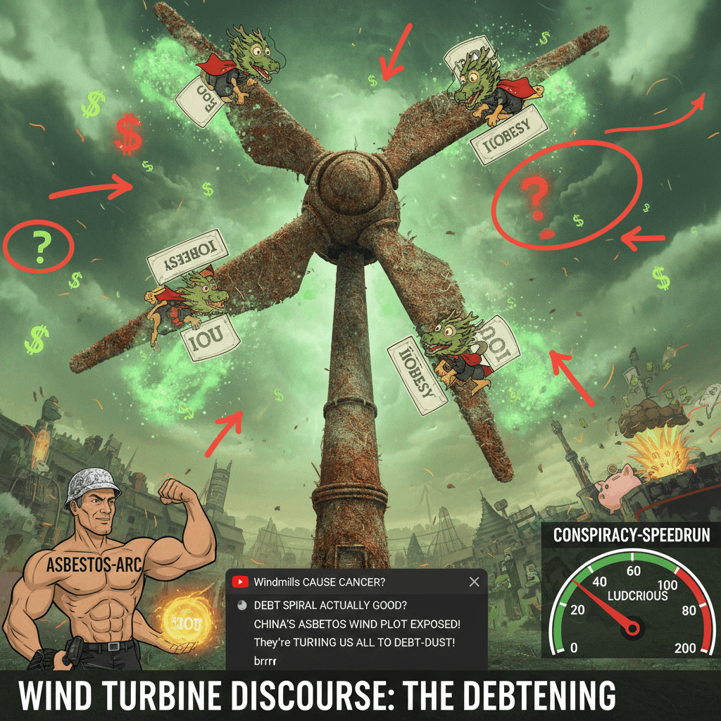 China weaponizes wind with asbestos spin—debt go brrrr