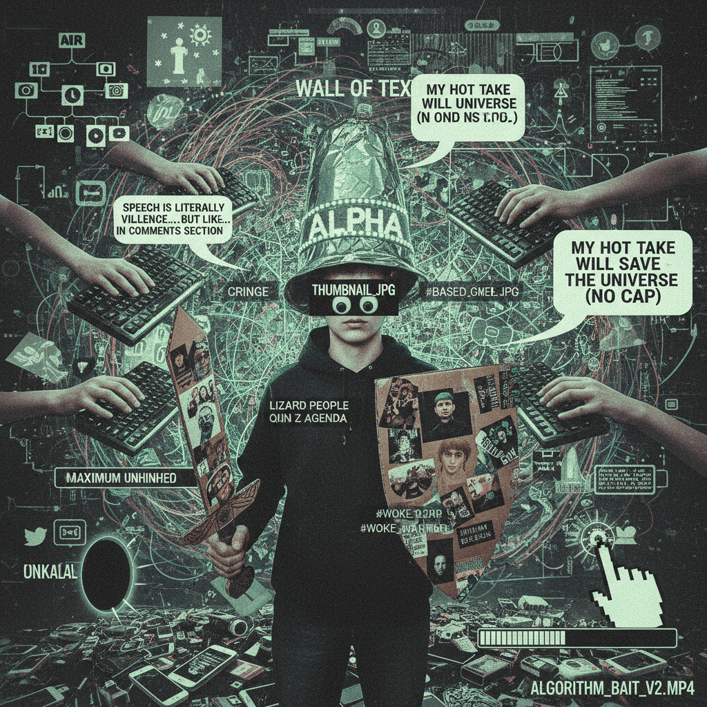 SPEECH = WAR but make it CRINGE and INCOMPREHENSIBLE