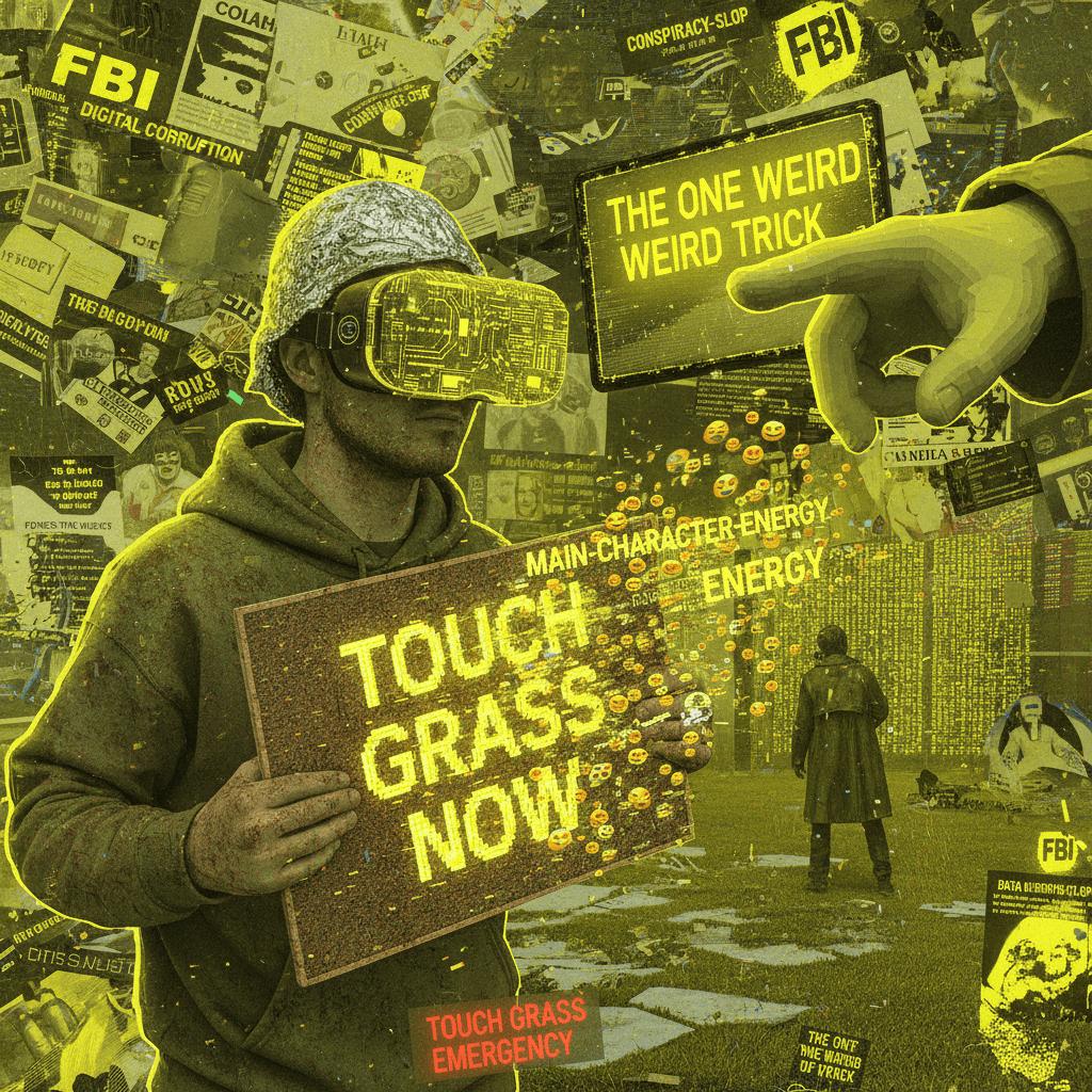 FBI HATES THIS ONE WEIRD TRICK: INCOMPREHENSIBLE YELLOW TEXT