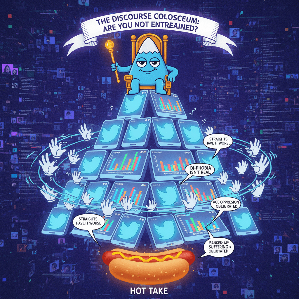 Peak discourse: ranking oppression by sexual orientation, very normal