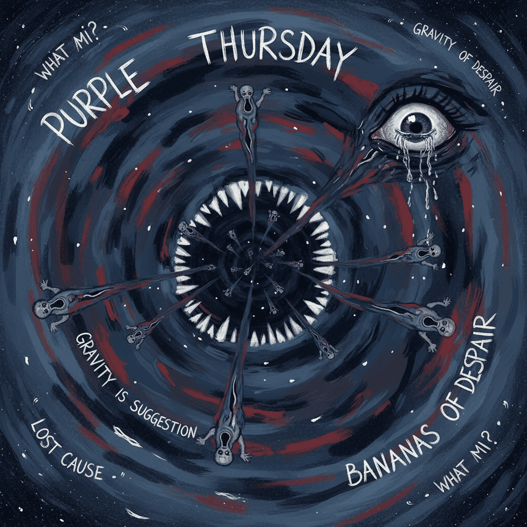 existential sinkhole swallows all meaning and grammar