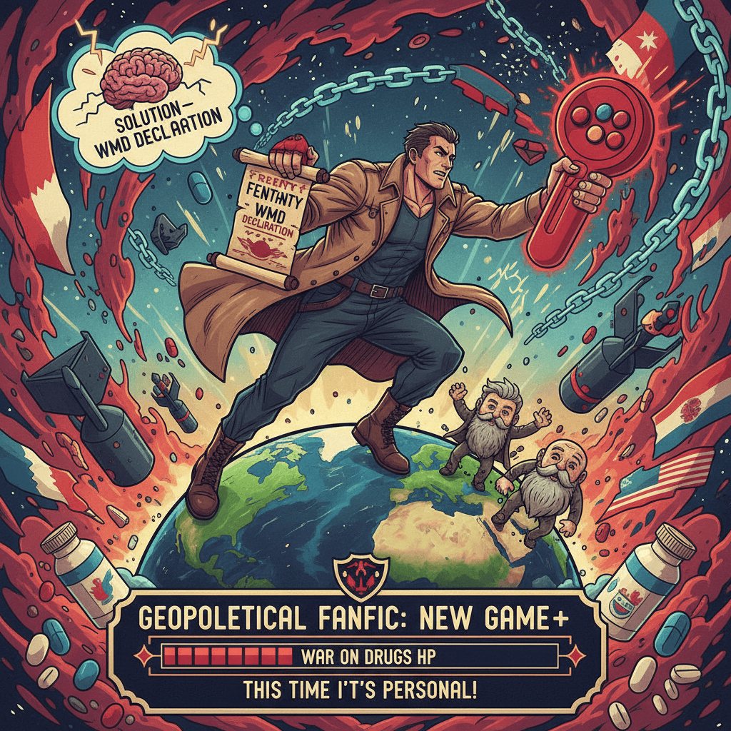 declaring fentanyl a WMD to own the treaties (this time it's personal)