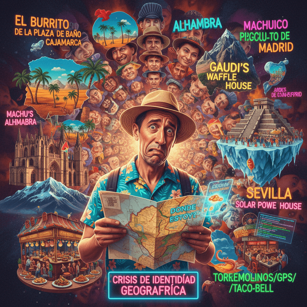 lost tourist's fever dream meets spanish place names generator