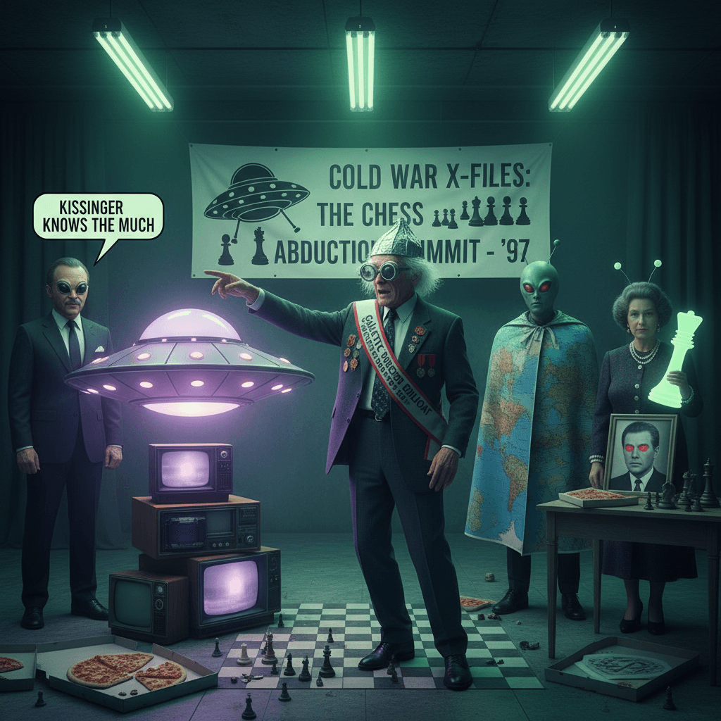 Chess grandmaster claims 1997 alien abduction, name-drops every world leader