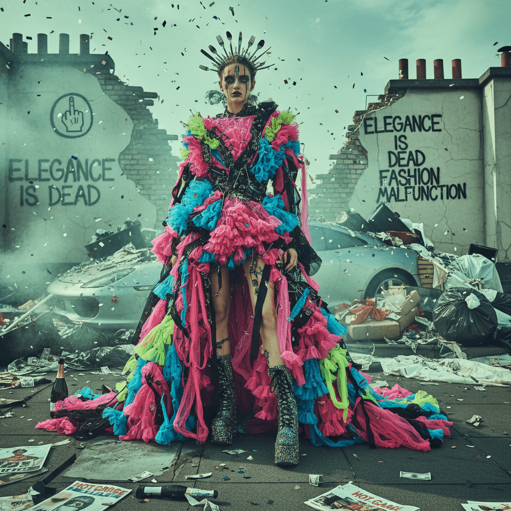 Tulle and attitude: when haute couture said 'f**k it' to elegance