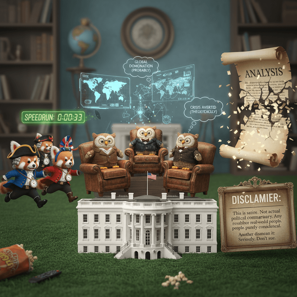 Three factions walk into a White House, analysis falls apart