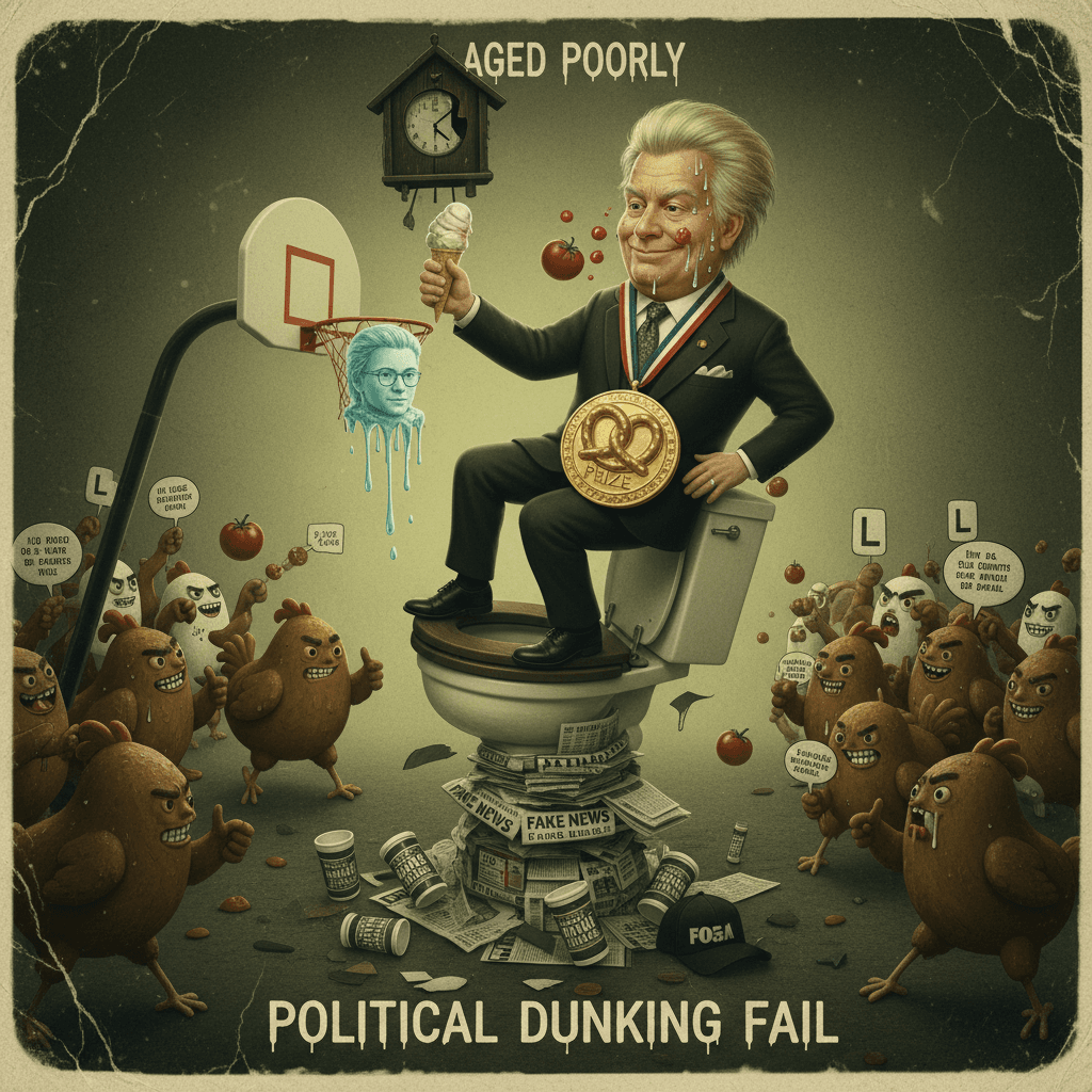 Gutfeld celebrates peace prize by dunking on Greta, immediately gets roasted