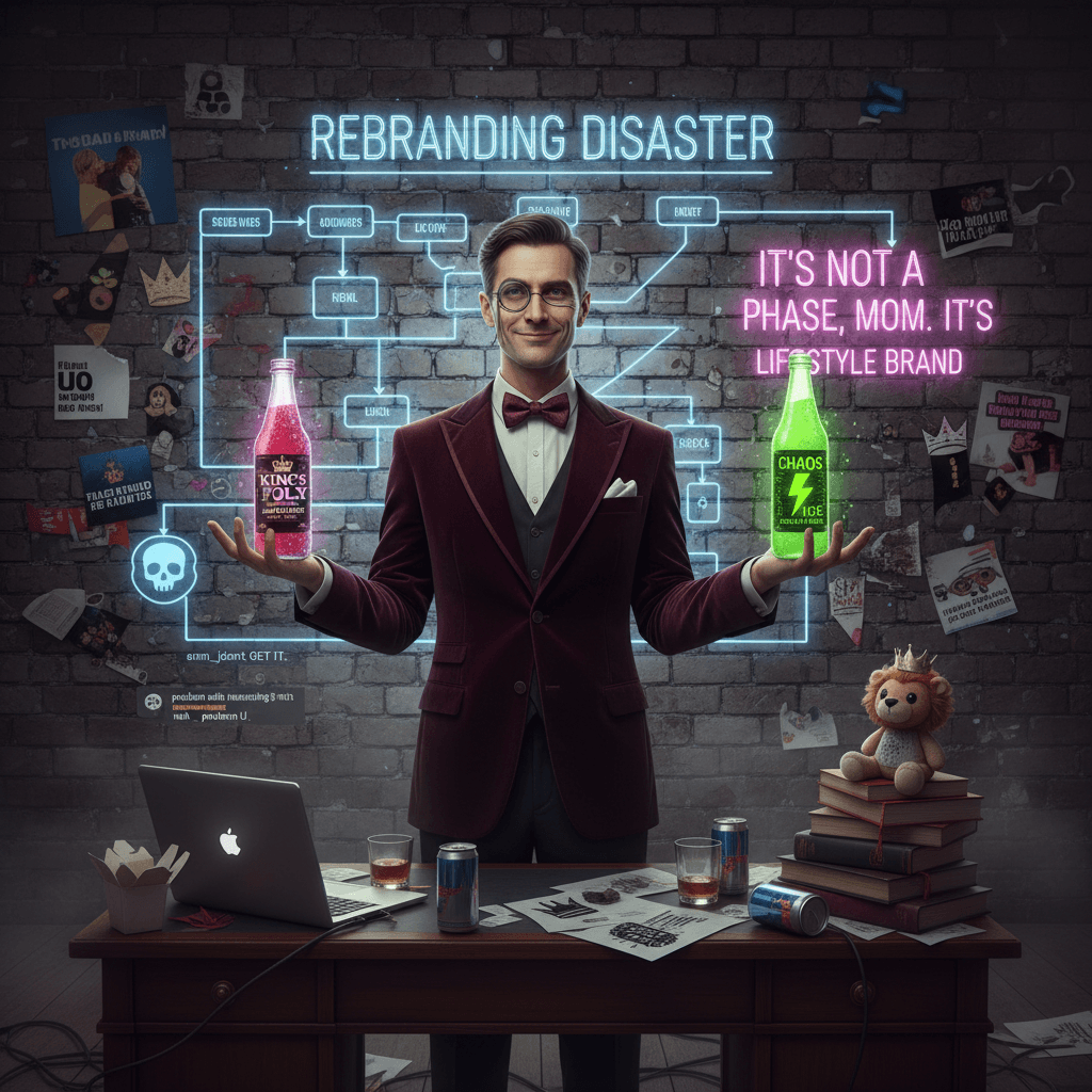 Just call it what it is, king: a problem with rebranding