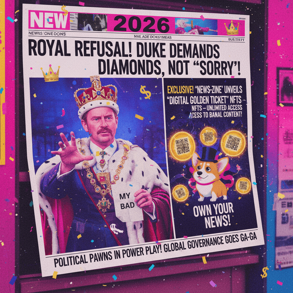 Peer refuses apology, newspaper sells NFT passes: peak 2026 energy