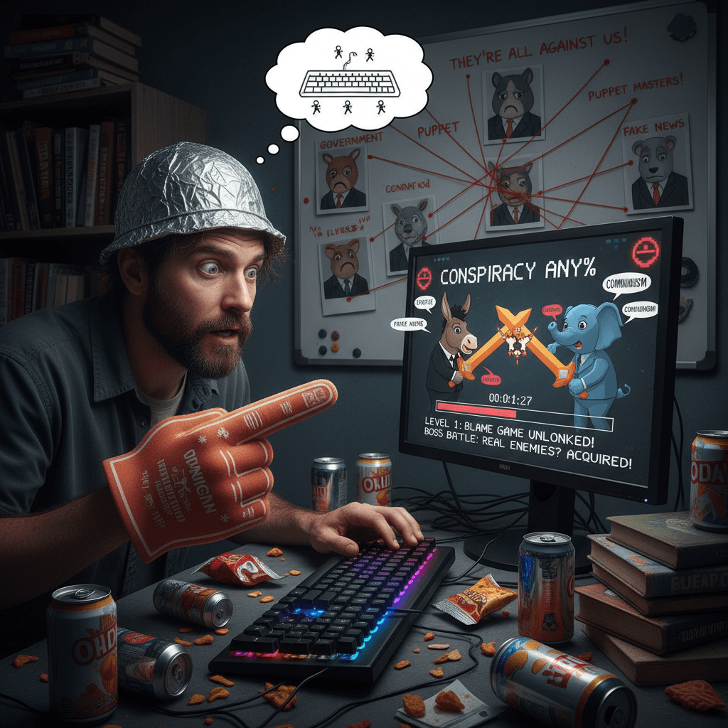 Ackshuually the REAL terrorists are the political opponents we made along the way