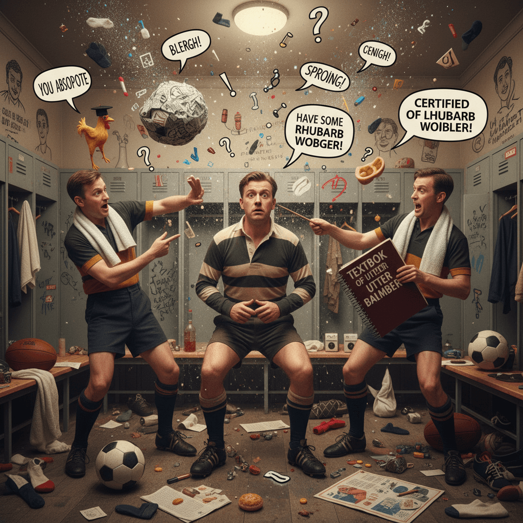 Glenn gets schooled via aggressive gibberish