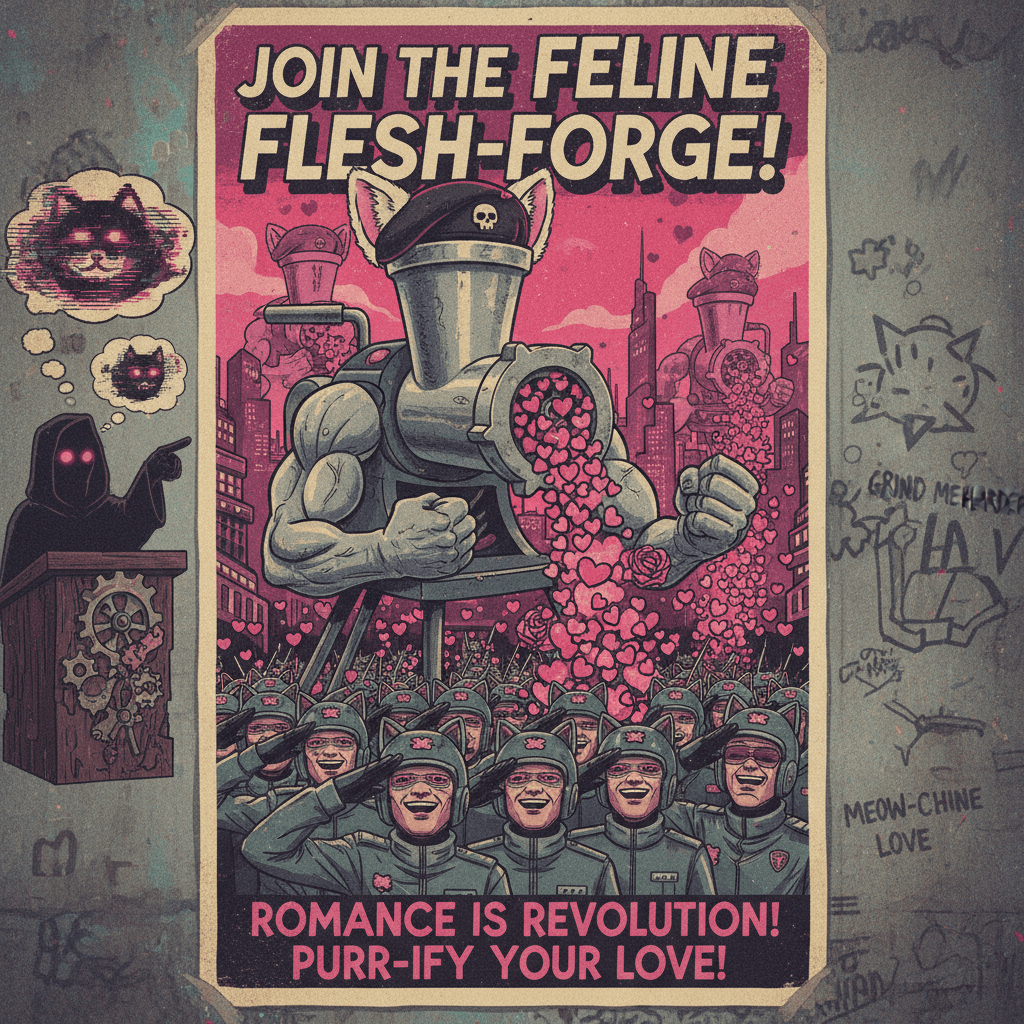 Meat grinder romanticism: now with cat ears