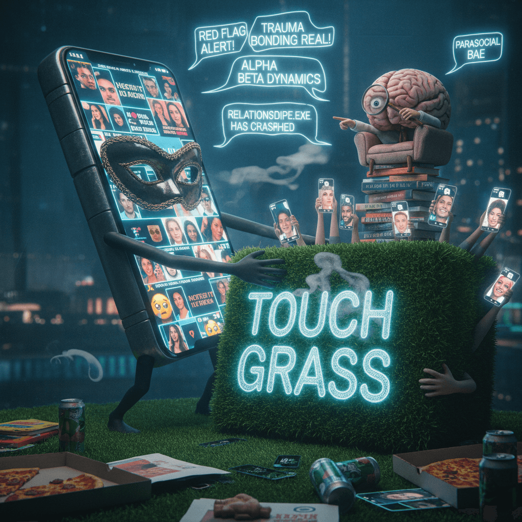 Unhinged relationship take masked as social commentary