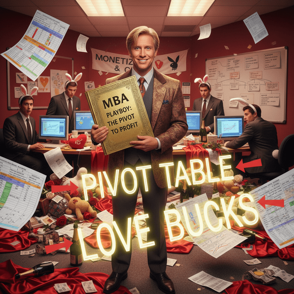 MBA thesis: monetizing intimacy with pivot tables