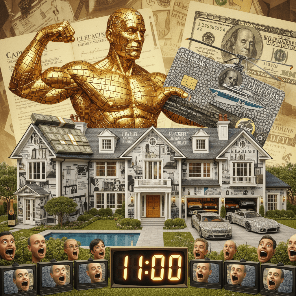 Rich guy buys expensive house, more at 11