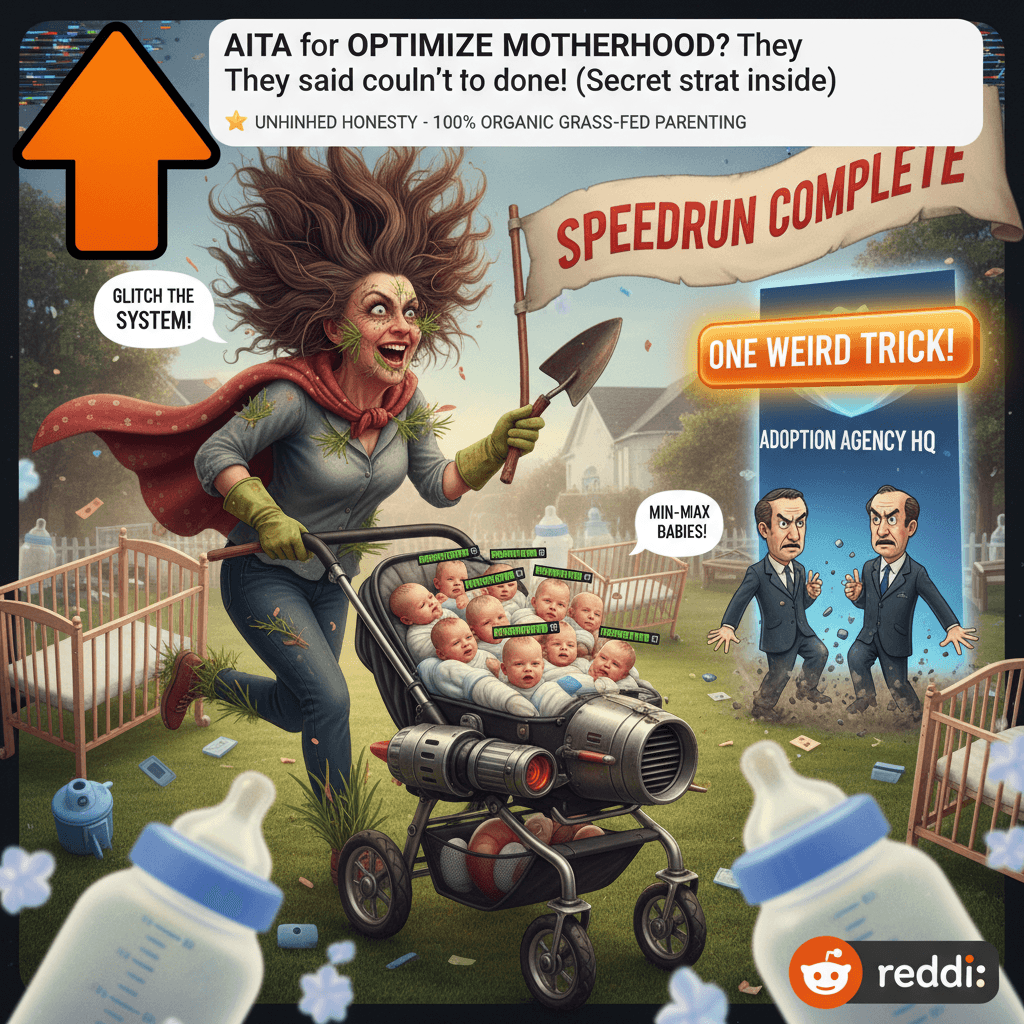 Mom discovers parenting's one weird trick (adoption agencies hate her)