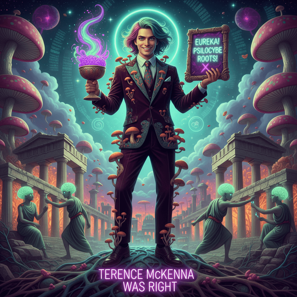 Western civ founded on fungal brain juice, actually