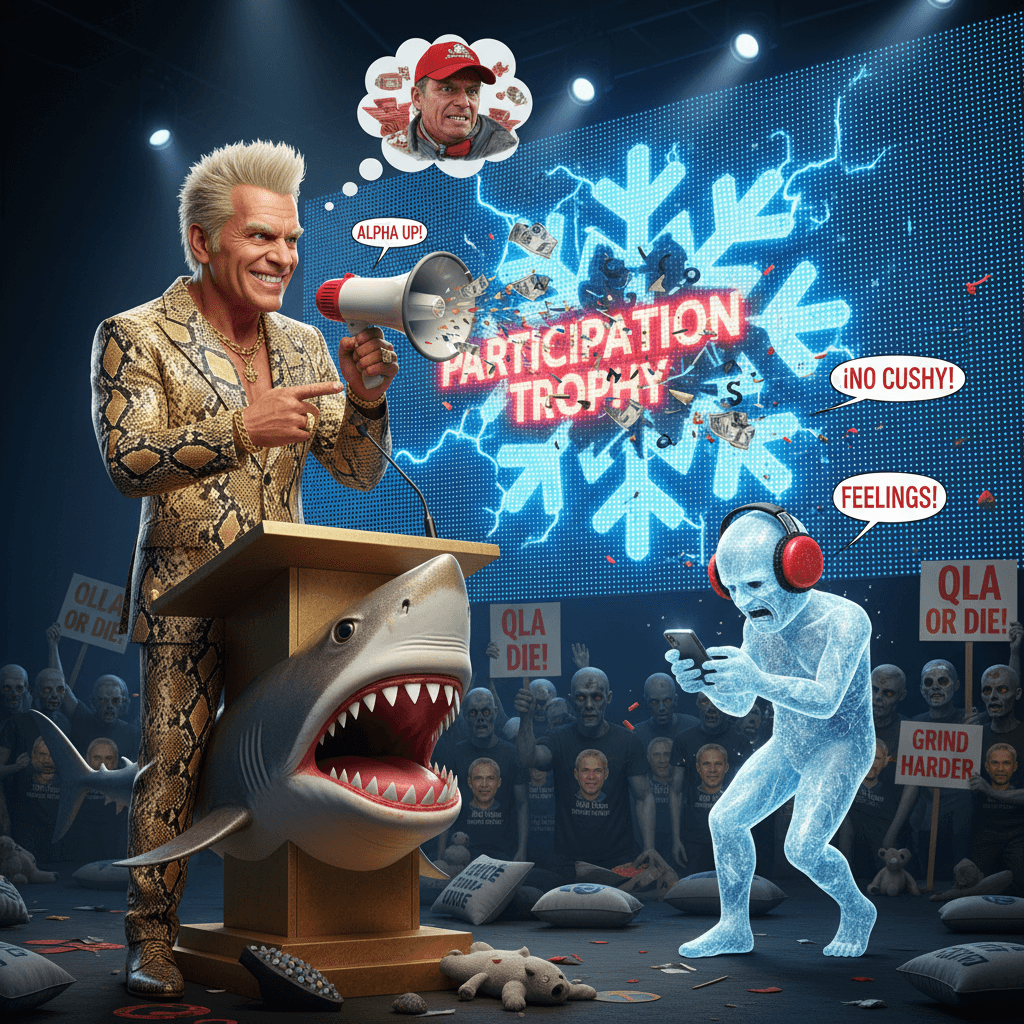boomer energy motivational speaker discovers 'snowflake' and won't shut up