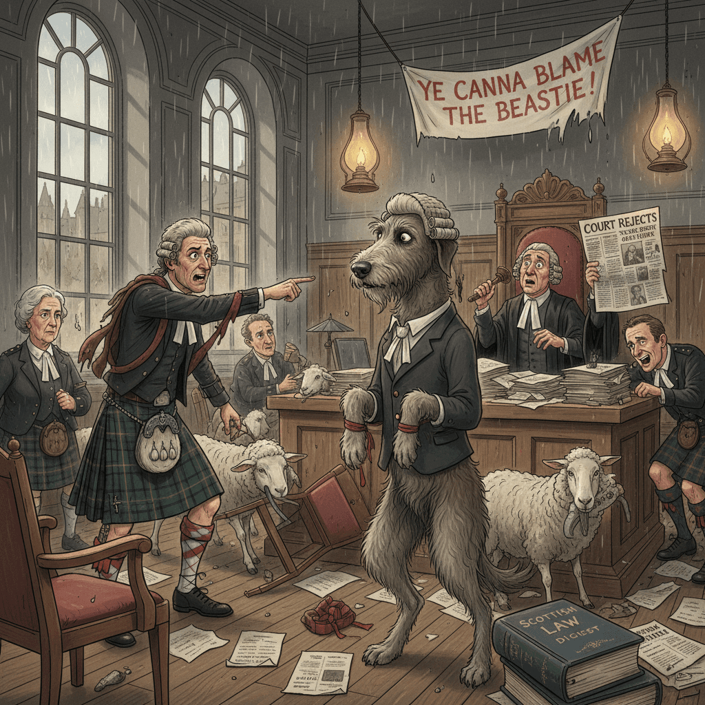 Man blames dog for legal consequences, courts unimpressed