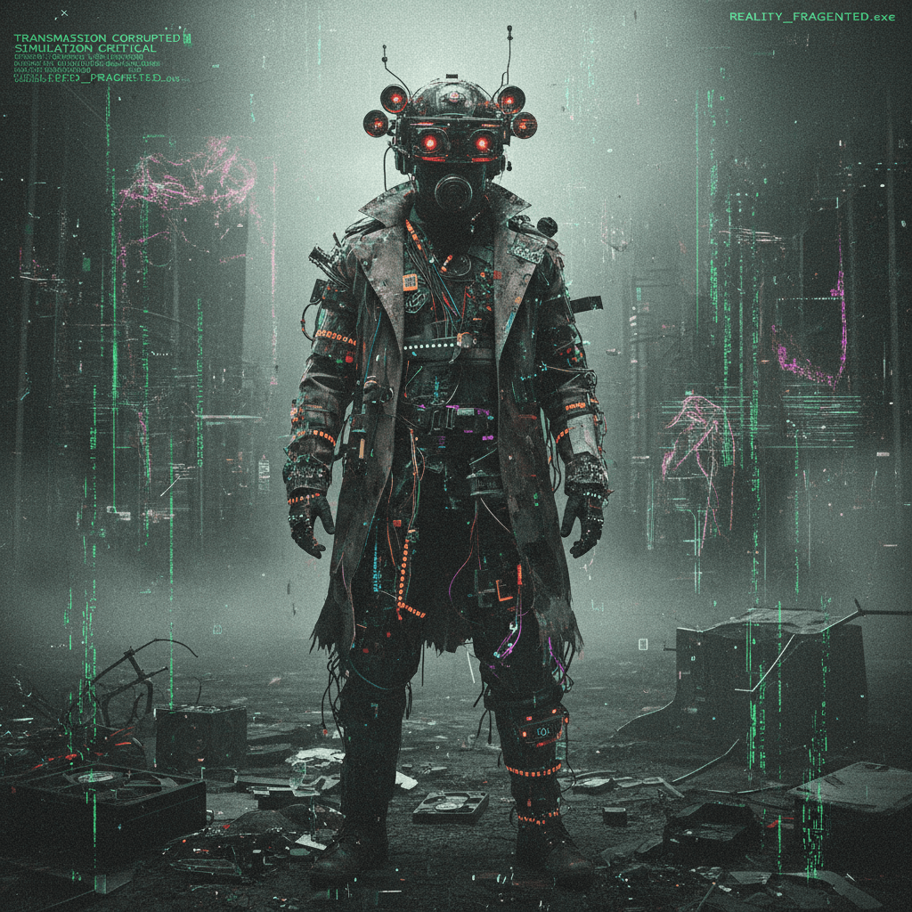 broken AI fever dream cosplays as dystopian found-footage