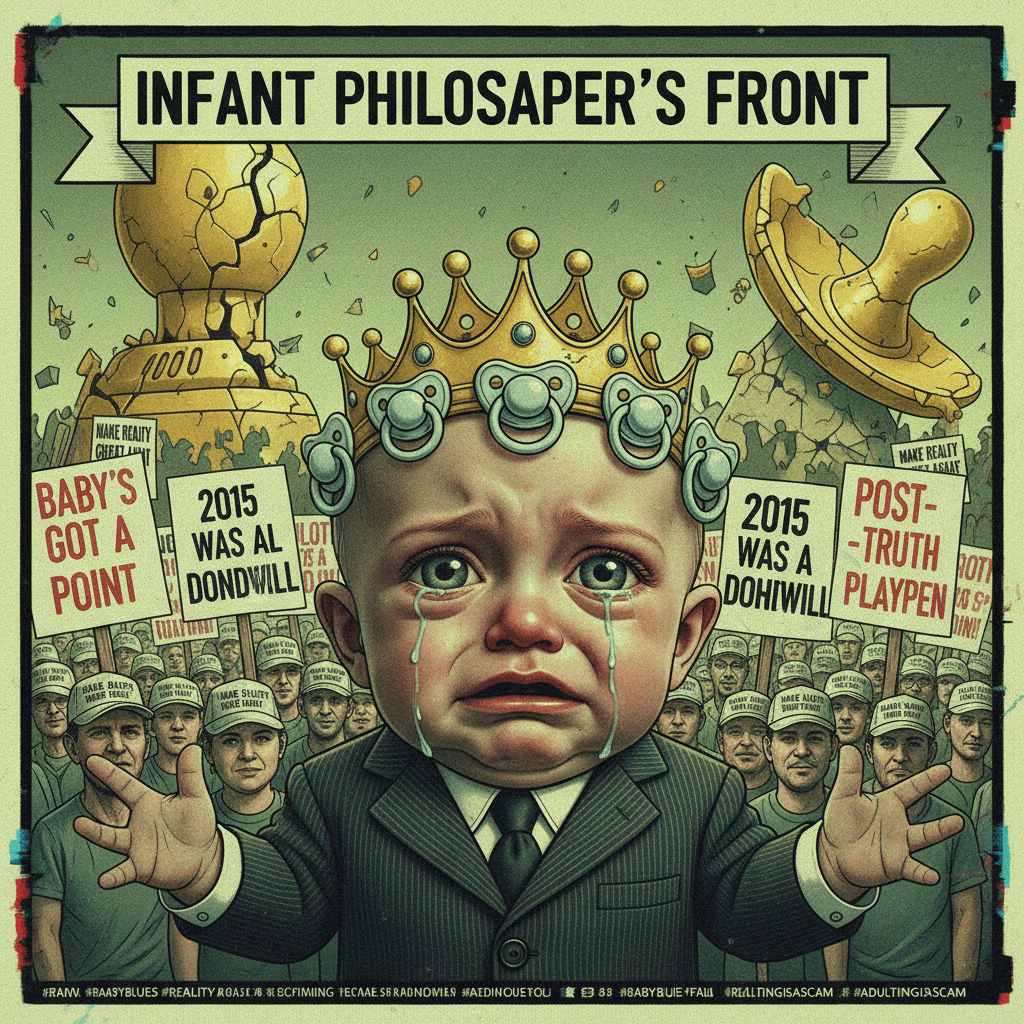 Baby's existential dread haunts 2015, proves reality peaked early