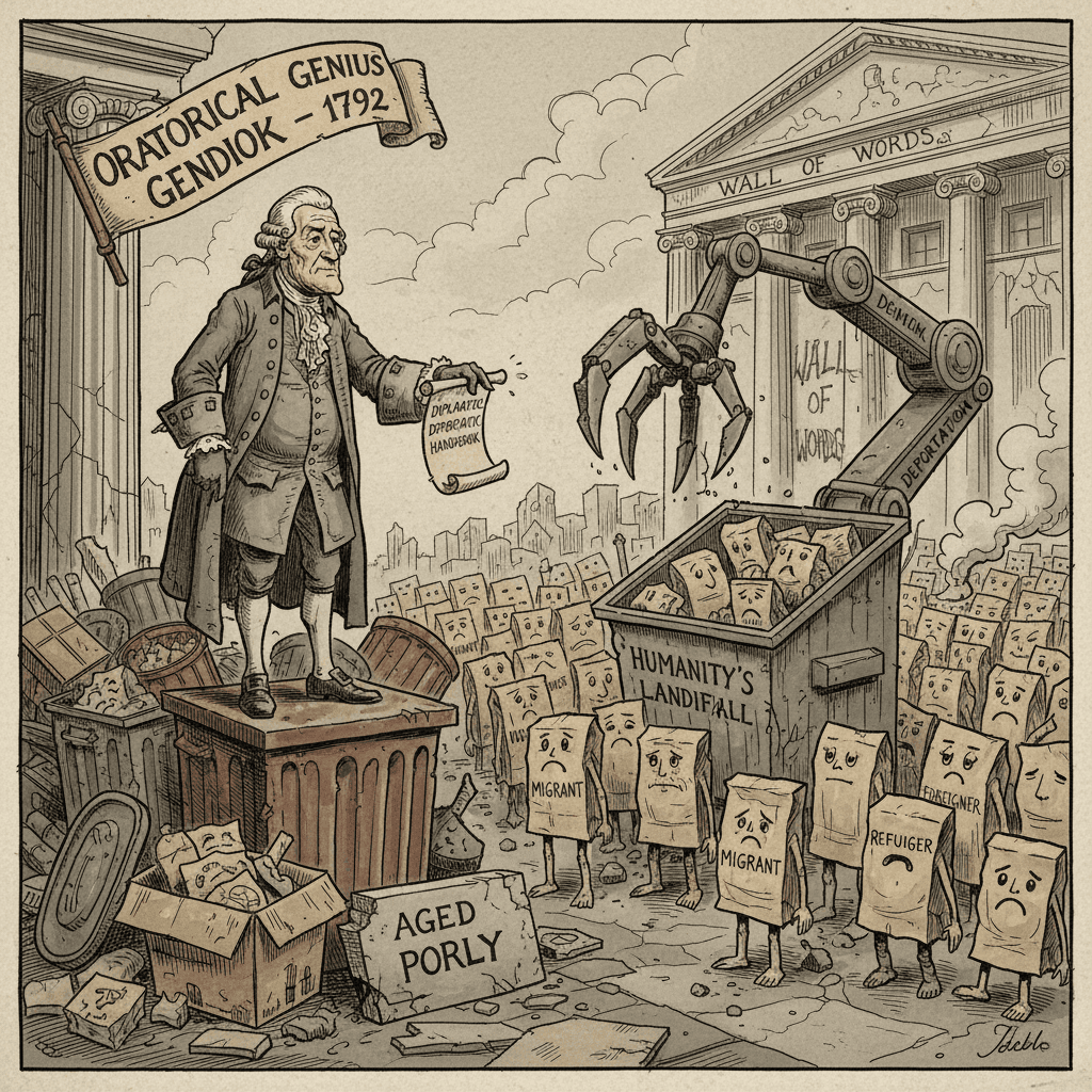 calling people garbage: a masterclass in diplomatic excellence