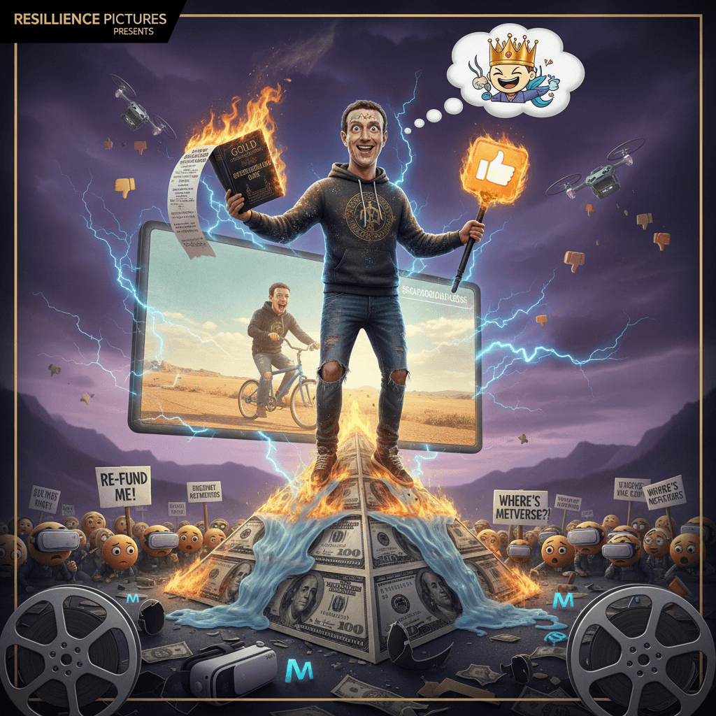 Zuck's redemption arc but make it unhinged and $60B-poorer