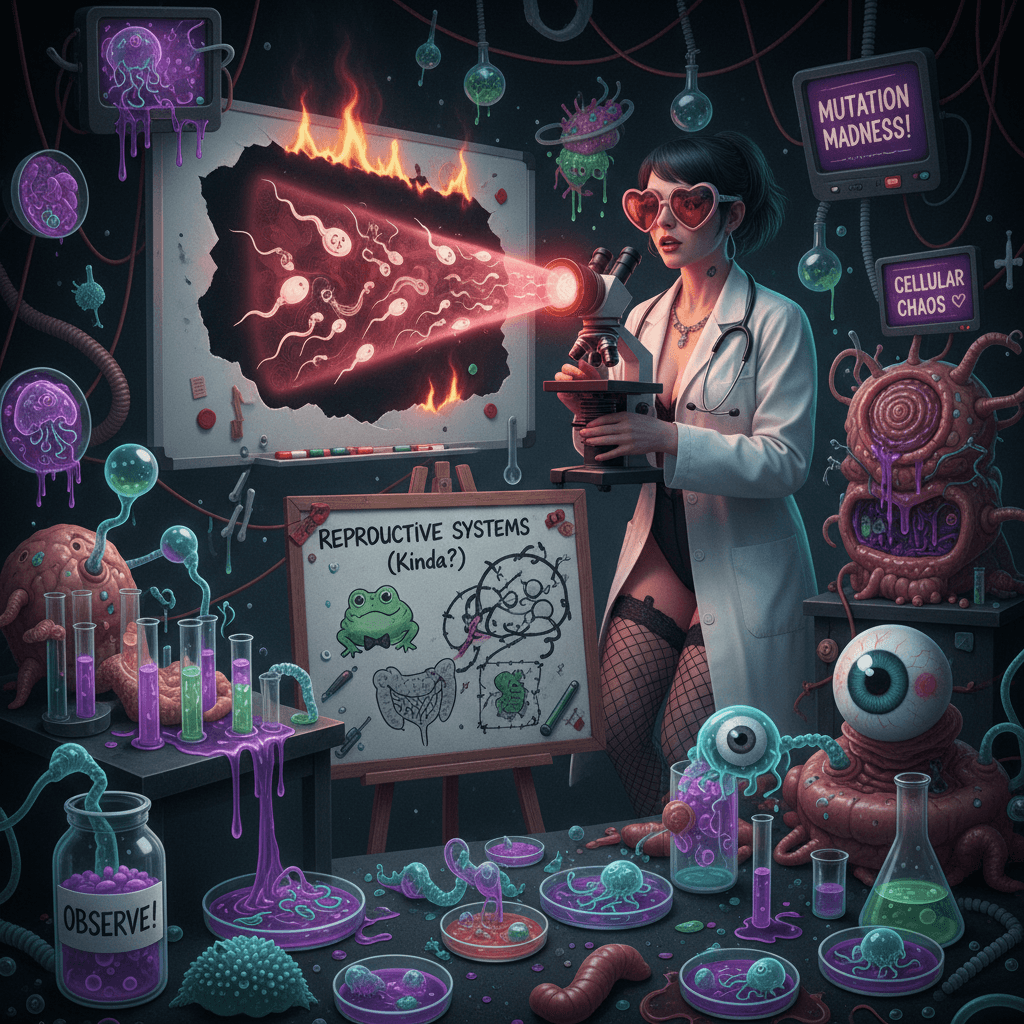 medical fetish meets failed biology presentation