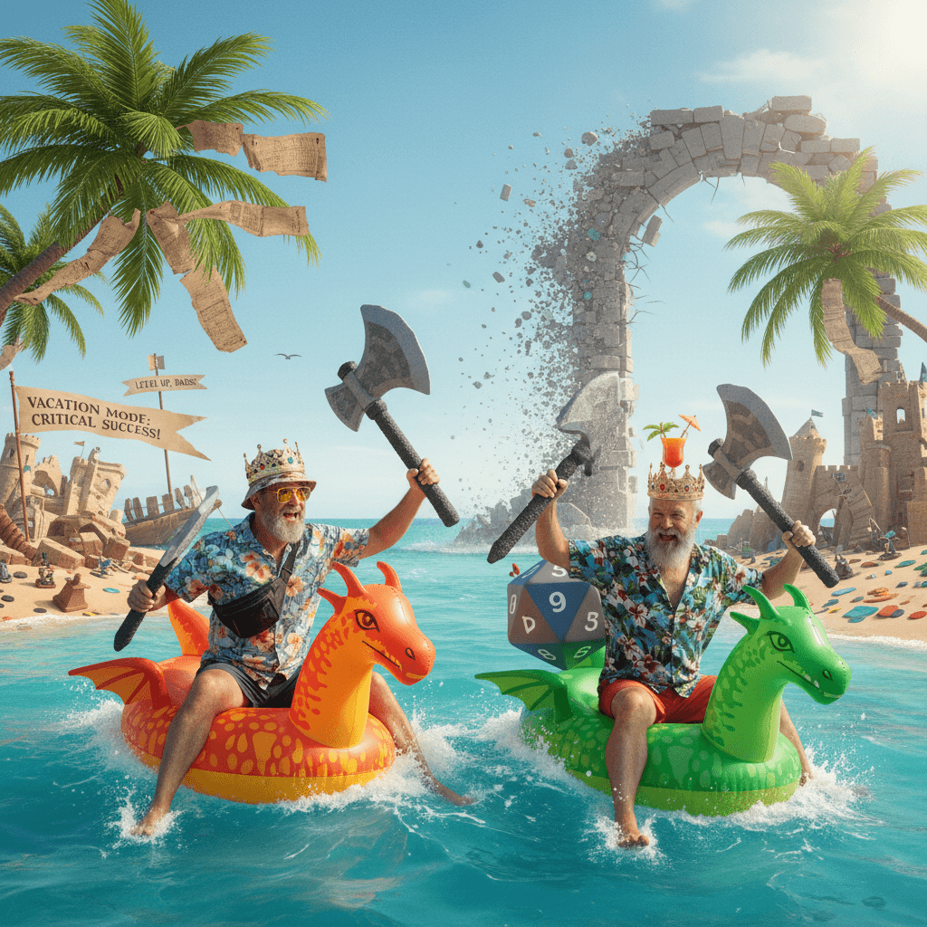 Two kings living their best fantasy life while reality crumbles