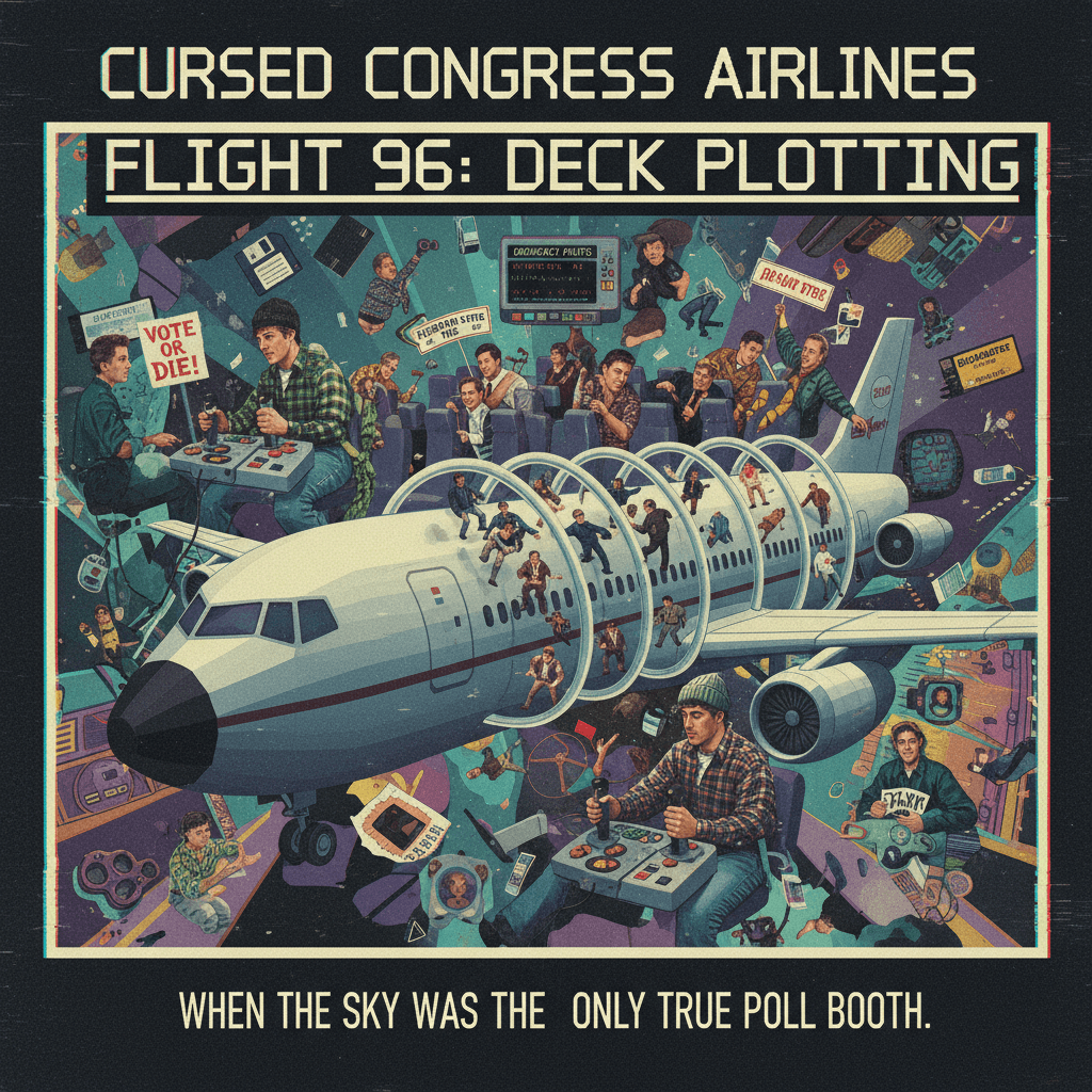 Peak 90s: planes had more democratic systems than Congress