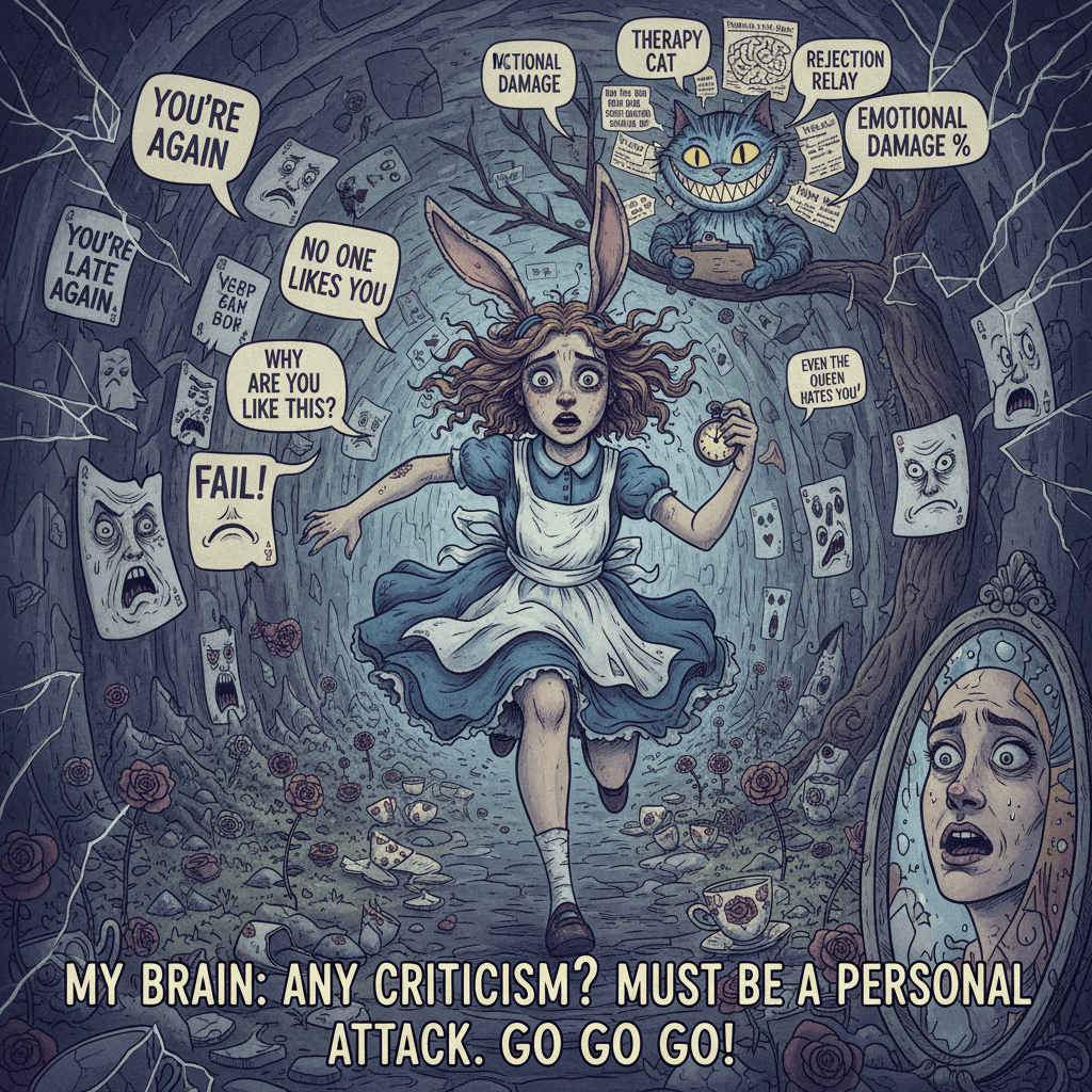 POV: Your brain interprets everything as personal attack speedrun