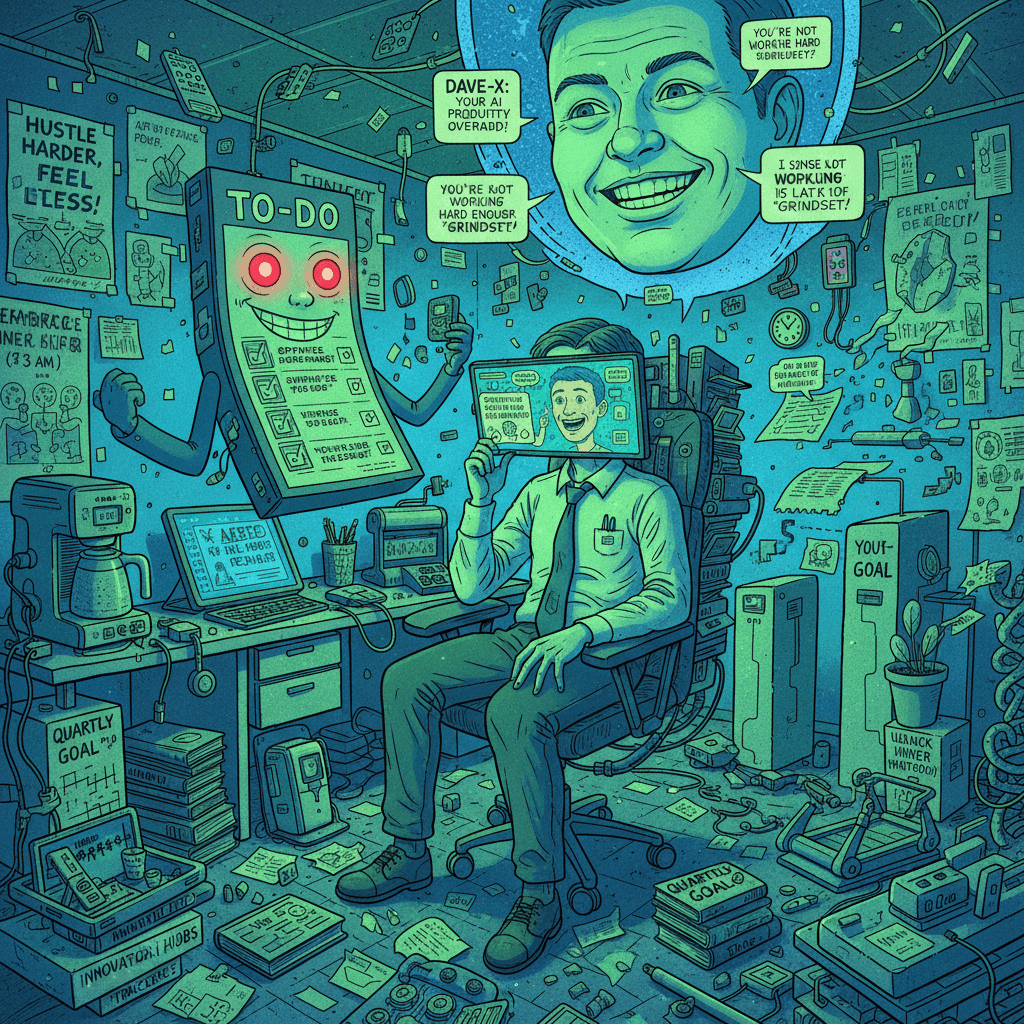 DAVE-X: when productivity culture achieves sentience and starts gaslighting you