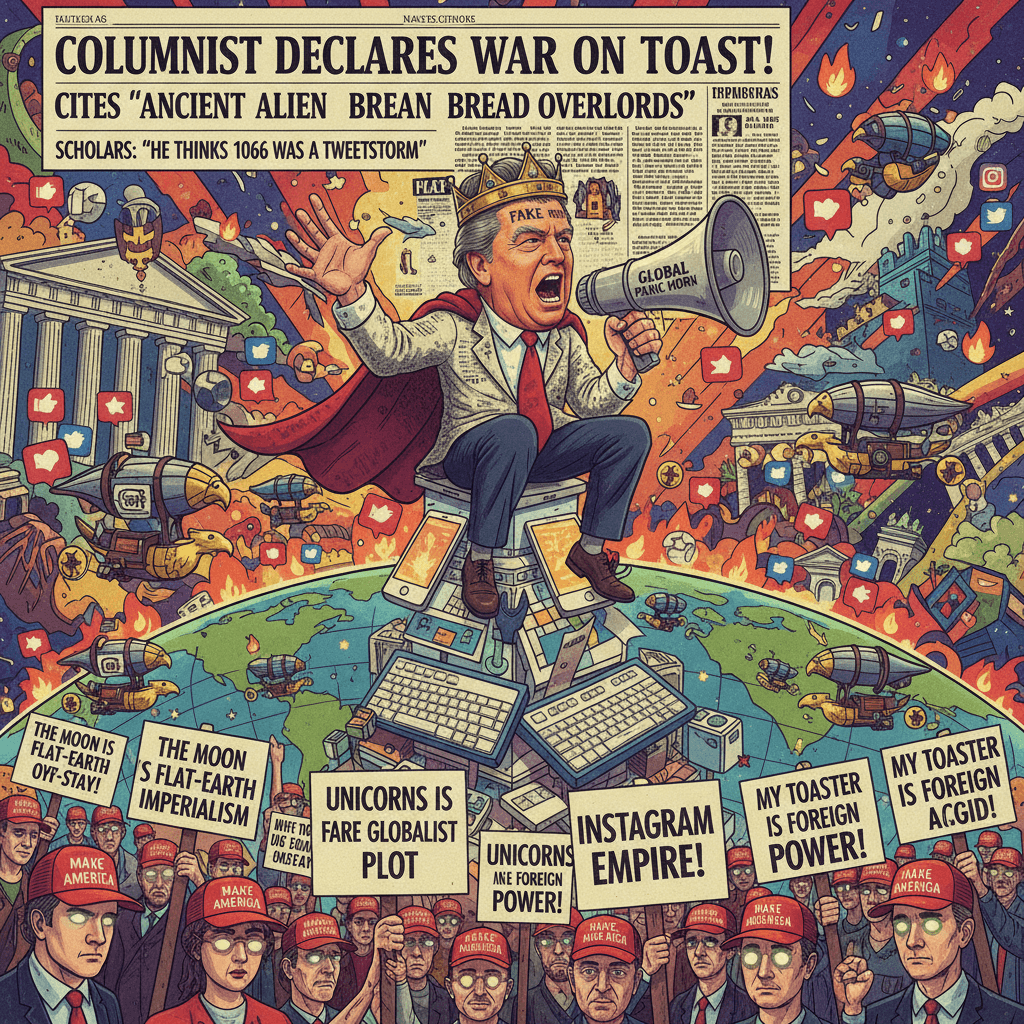 brave columnist warns of imperialism, has never read history