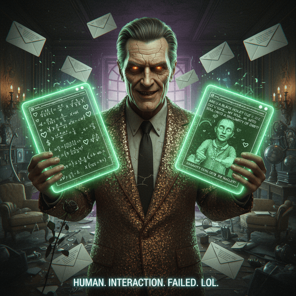 Rich guy attempts physics pickup lines, fails spectacularly at human interaction