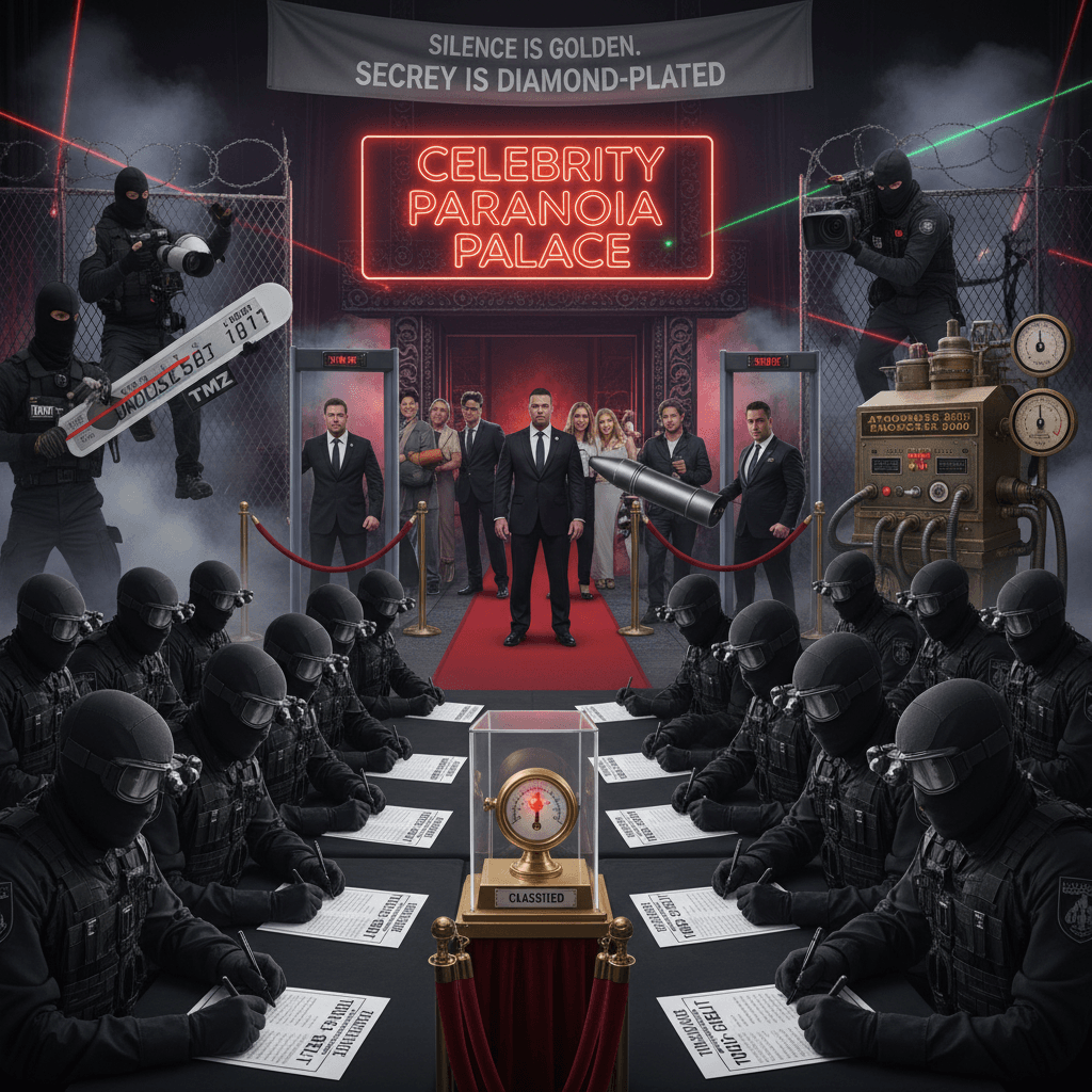 Even the caterers signed NDAs, TMZ couldn't even get the humidity levels