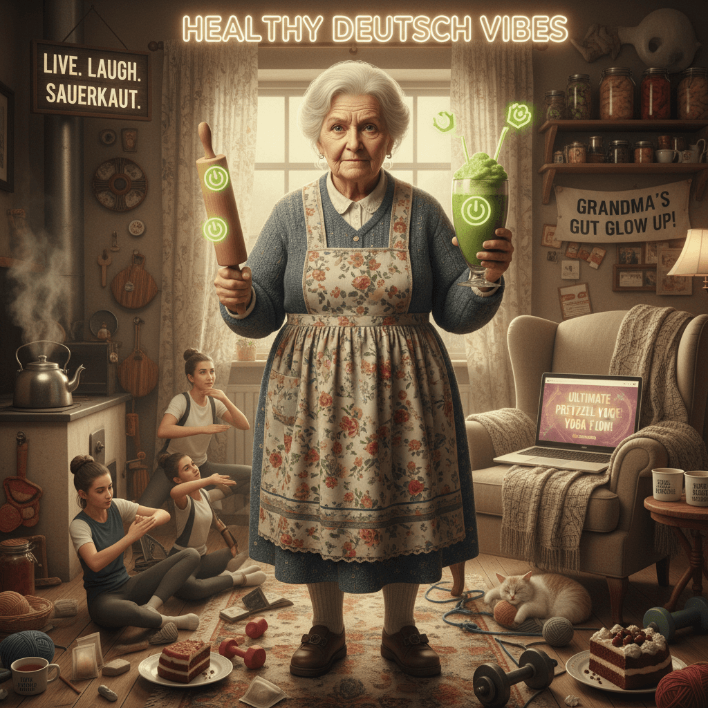 German grandma energy disguised as wellness advice