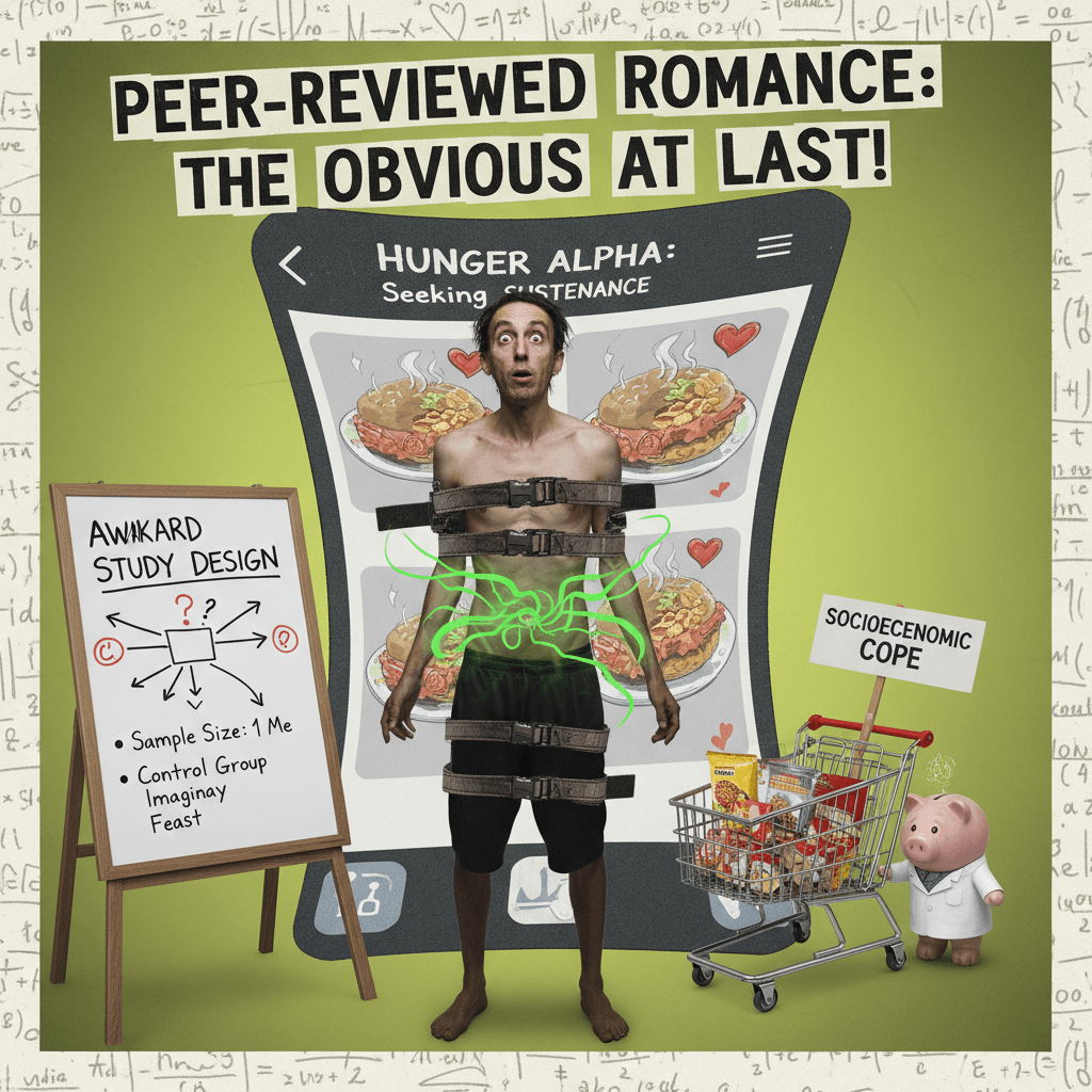 hungry man go brrr: a peer-reviewed journey into the obvious