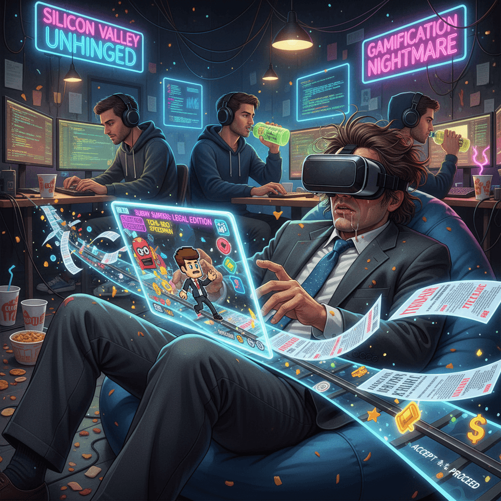 CEO too fried to read contracts, so engineers turned law into Subway Surfers