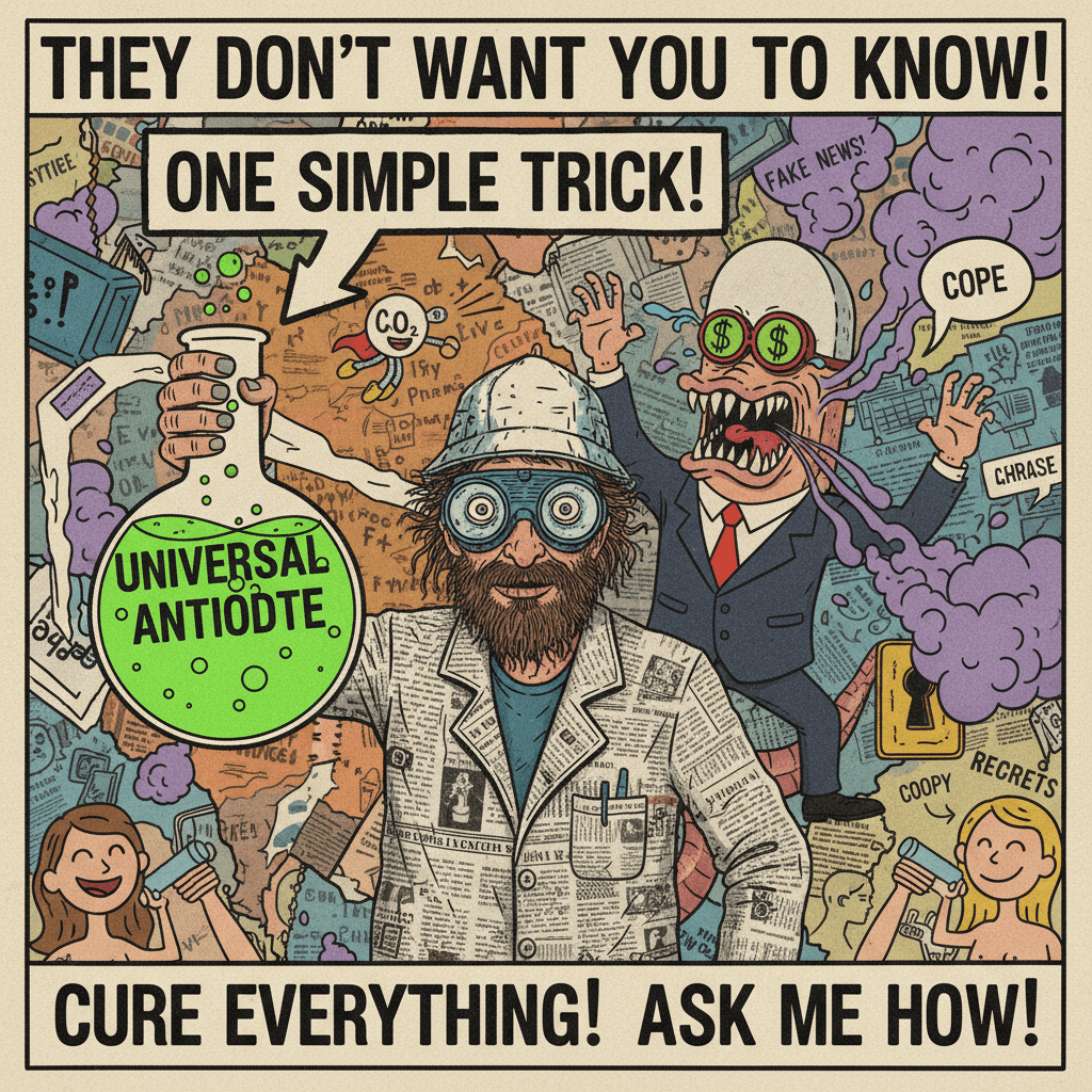 ClO₂ truthers discovered the ONE WEIRD TRICK that Big Pharma HATES