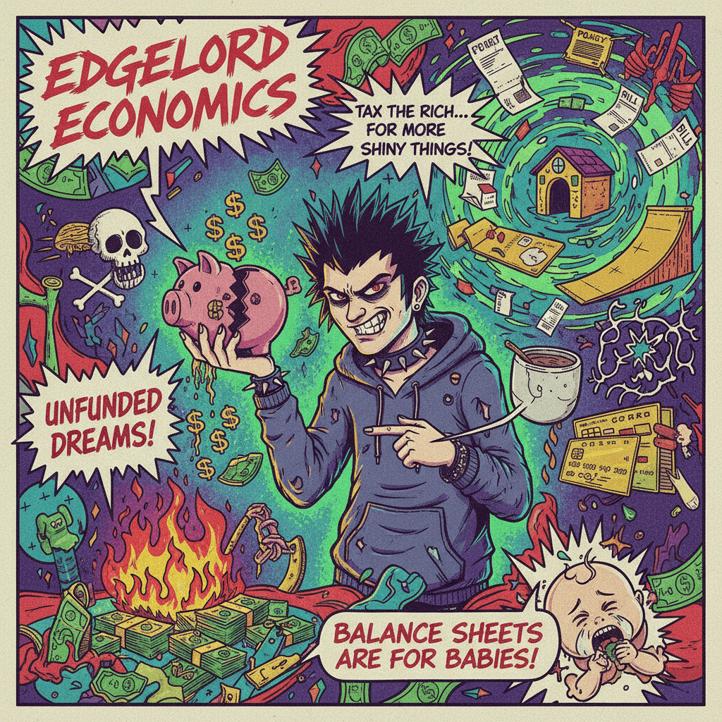 Broke: compassion. Woke: fiscal irresponsibility disguised as policy