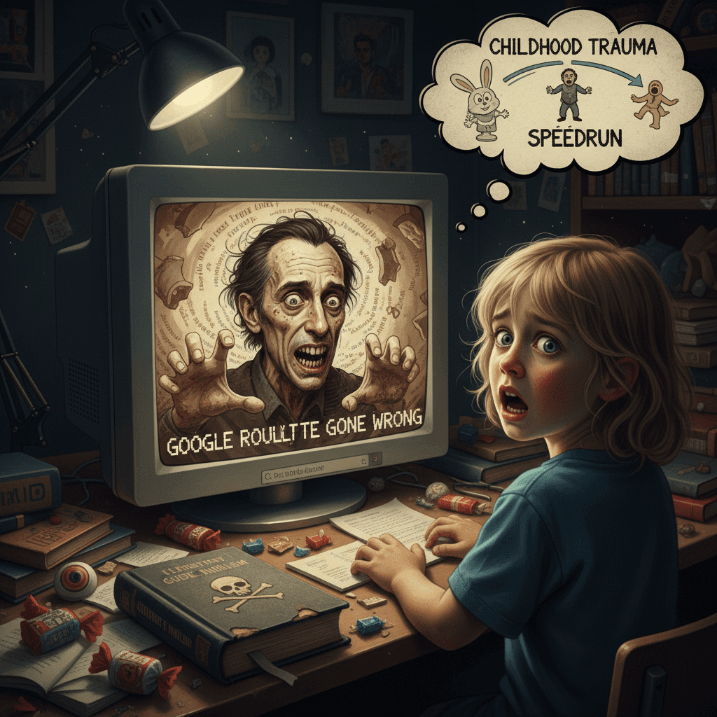 9yo accidentally stumbled into French literary nightmare instead of smut