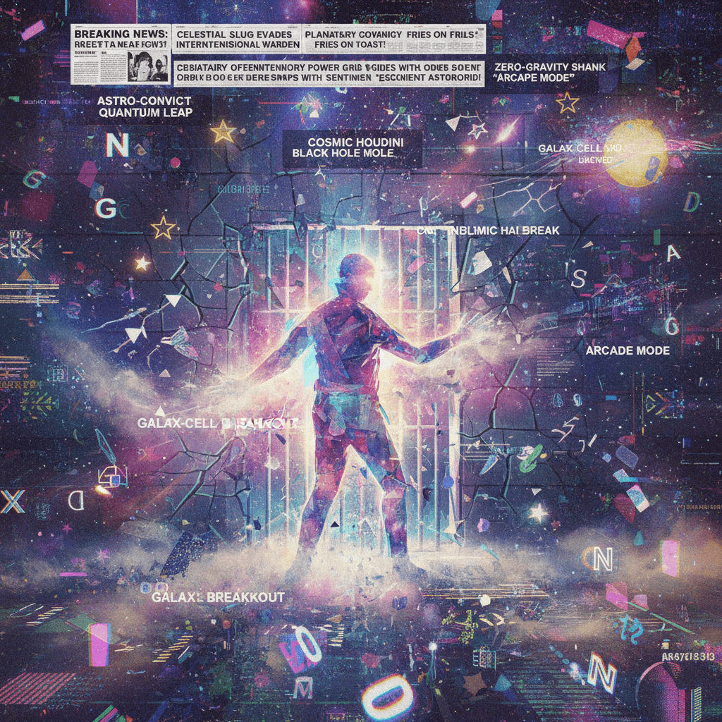 jail escape but make it incoherent and spacey