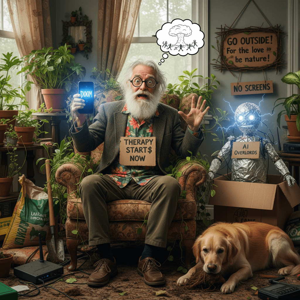 Boomer discovers AI chatbots, decides humanity is doomed