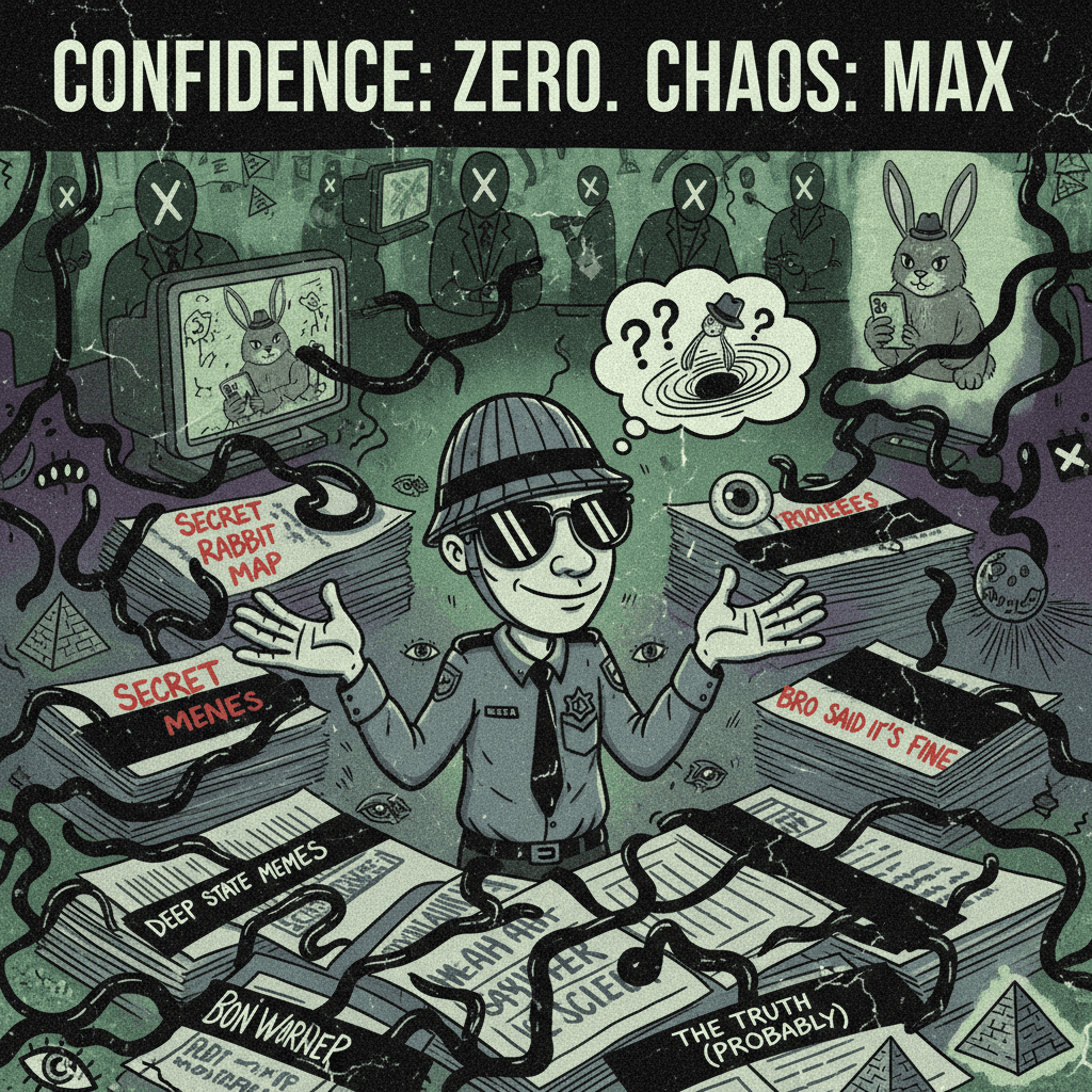 DEA memos and redacted chaos: peak 'trust me bro' energy