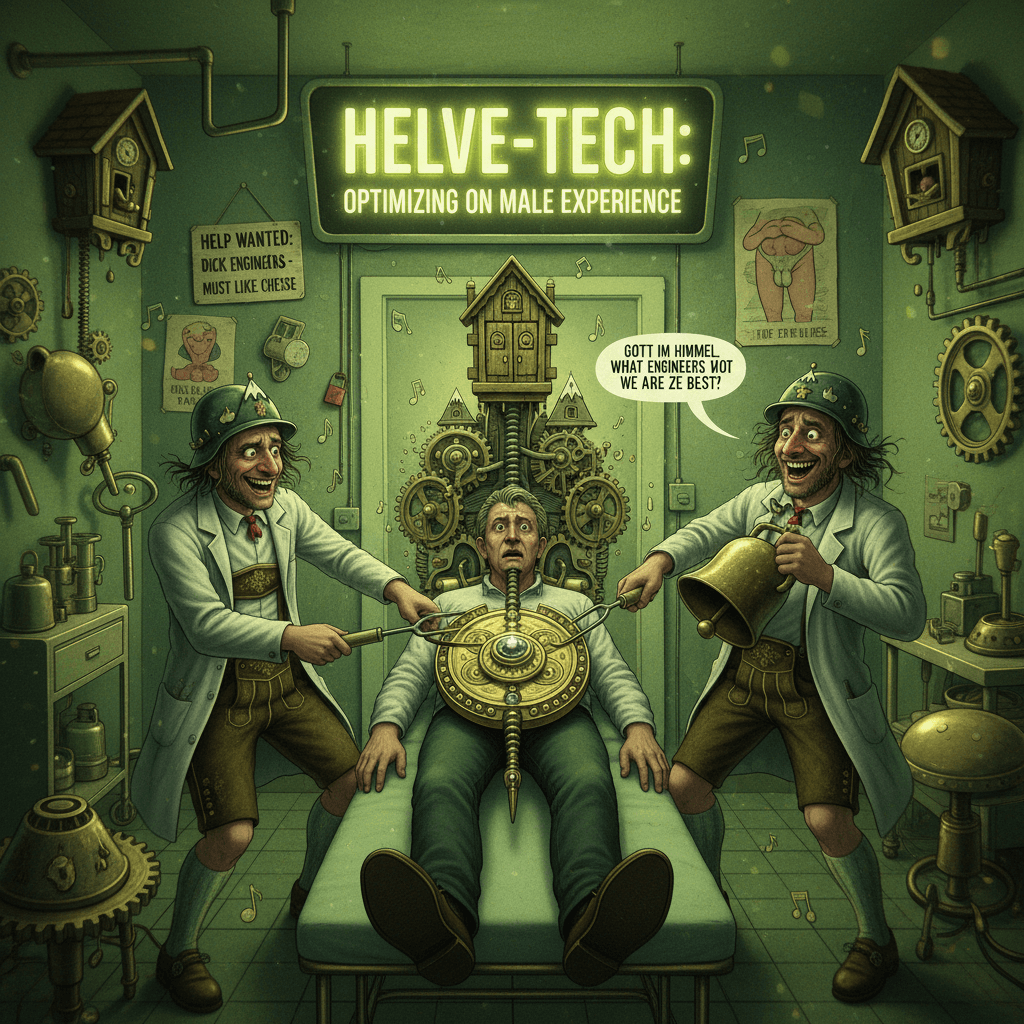 Swiss precision dick upgrade request hits different