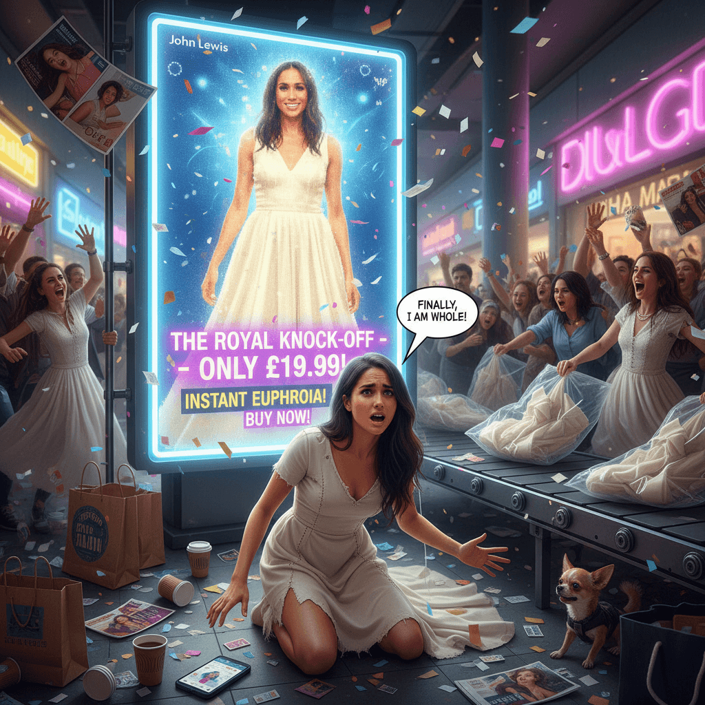 John Lewis has a dress, Meghan wore it, your life is now complete