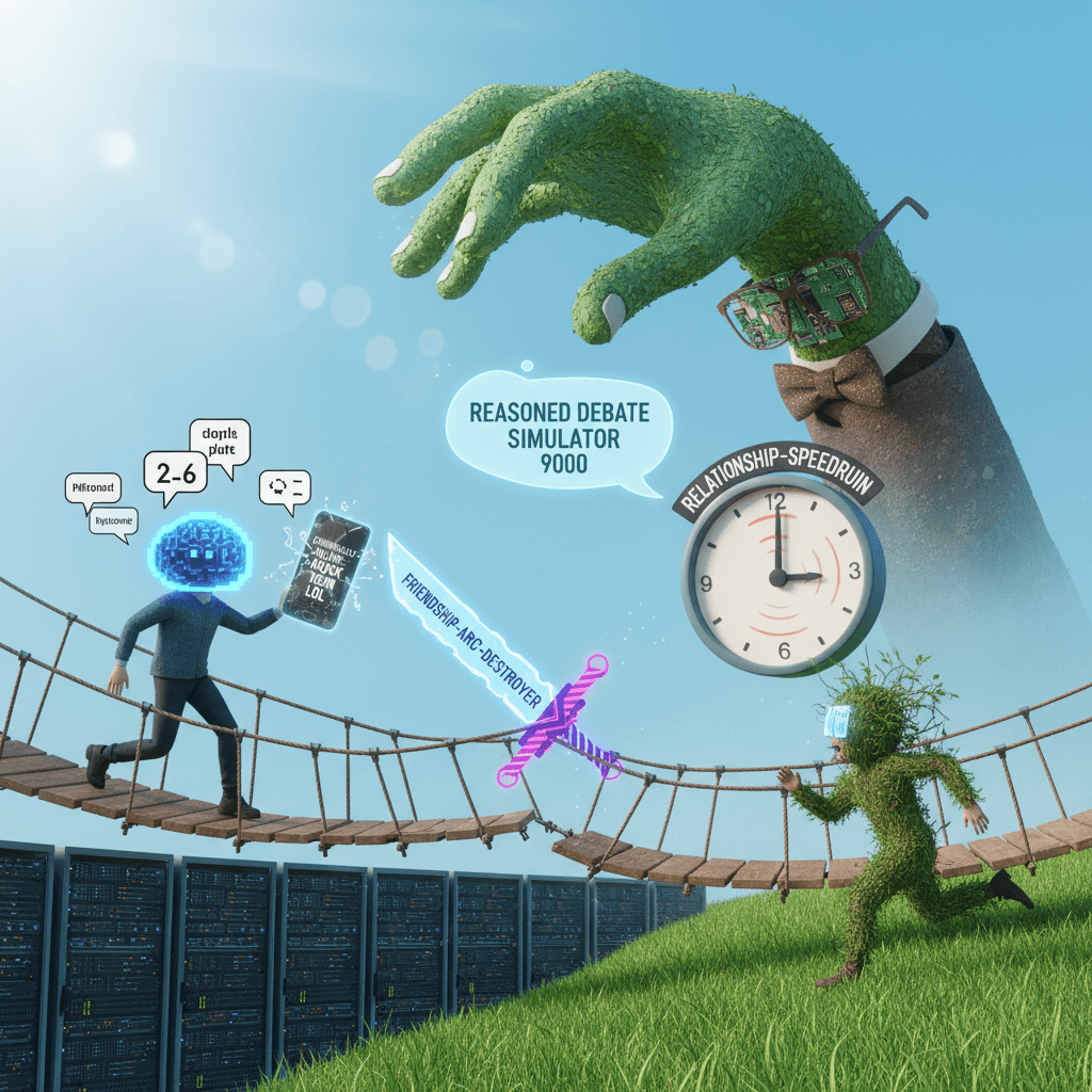 touch grass energy dressed up as progressive discourse