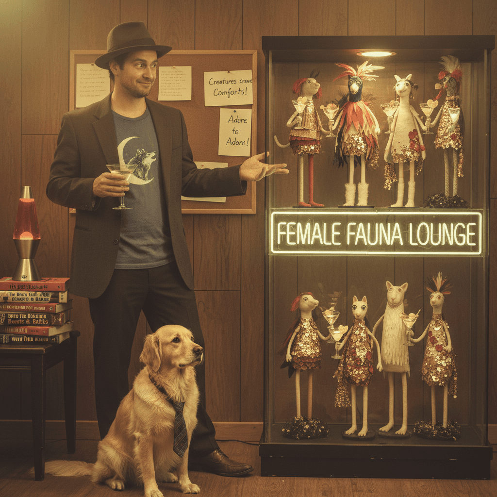 women are beautiful creatures who just need drinks and adoration, apparently