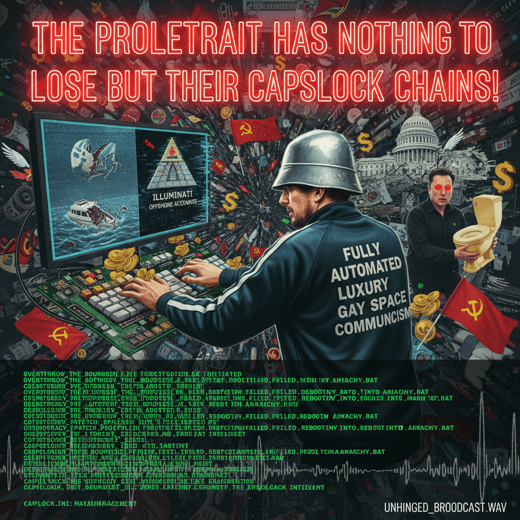 YACHT_MONEY.EXE corrupted, democracy.bat failing, capslock.ini maxed out