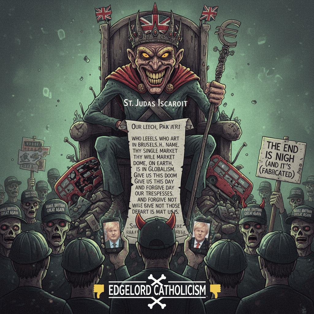 St. Judas presides over the most cursed prayer ever written